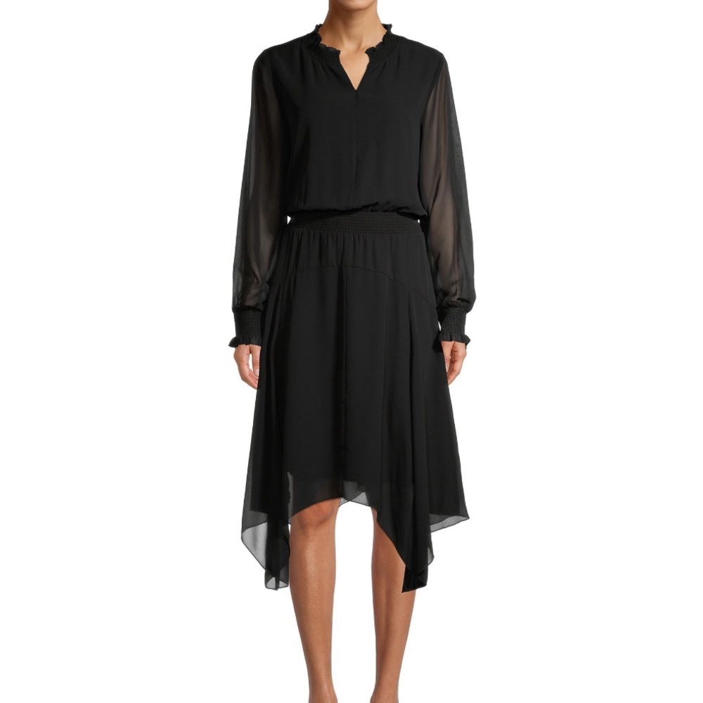 Women's Plus Handkerchief Hem Dress